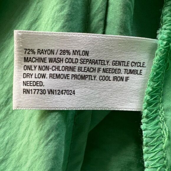 Future Collective Green Ruffle Midi Dress – XXS - Picture 6 of 6